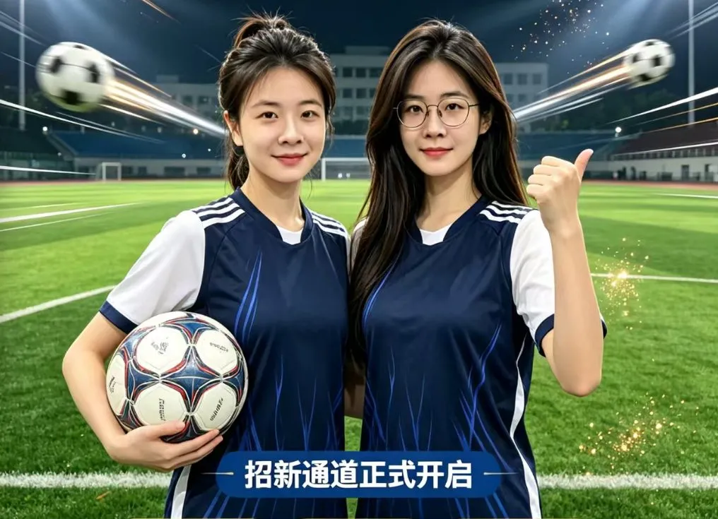 女足招新形象代言人